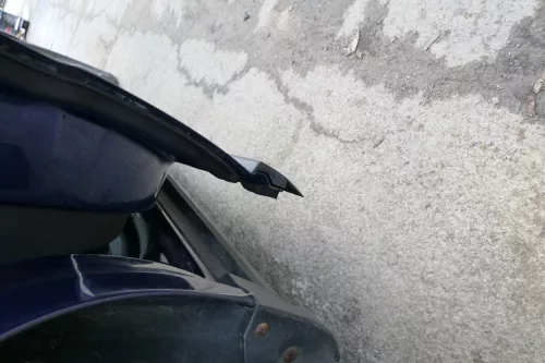 VW Passat 3B 3BG 3B6 Kombi Avant Tür hinten rechts mit Scheibe blau LD5Q (166748)