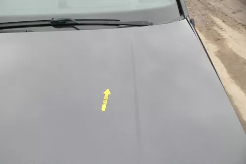 VW Golf 4 Cabrio 1E Motorhaube Haube Klappe vorne schwarz LC9Z (166756)