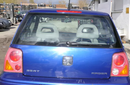 Arosa 6H Heckklappe Klappe hinten Kofferraumklappe Facelfift blau LS5N (166806)