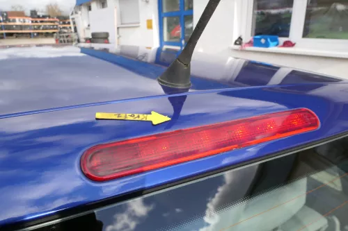 Arosa 6H Heckklappe Klappe hinten Kofferraumklappe Facelfift blau LS5N (166806)
