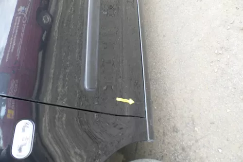 VW Polo 9N 9N3 Tür vorne links Fahrertür 2/3-Türer schwarz LC9Z ohneAnbautei (166864)