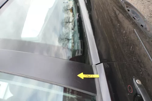 VW Polo 9N 9N3 Tür vorne links Fahrertür 2/3-Türer schwarz LC9Z ohneAnbautei (166864)