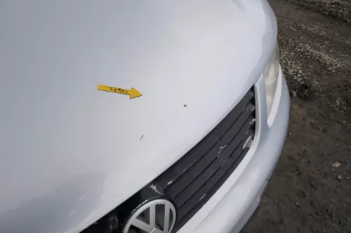 VW Passat 3B Motorhaube Klappe vorne vorn Haube silber grau LB7Z (166899)