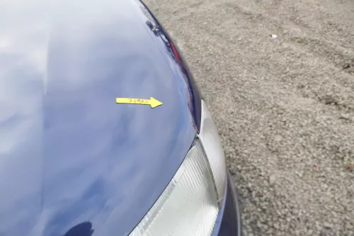 VW Passat 3B Motorhaube Klappe vorne vorn Haube blau LB5N (166917)