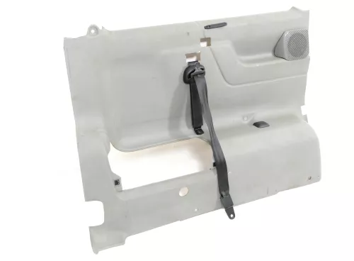 VW T4 Verkleidung Abdeckung Seite hinten links grau Multivan Klappe -ohneGurt (167091)