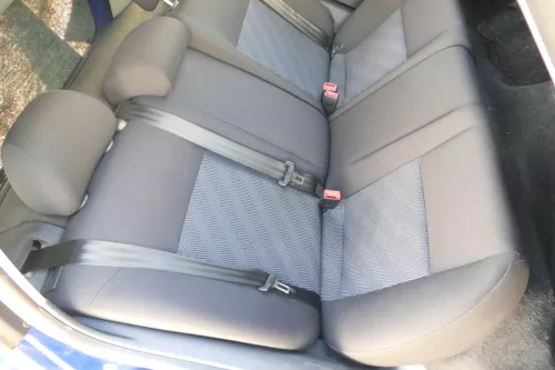 Seat Ibiza 6L Rückbank Rücksitzbank Sitz mit Kopfstütze Sitzbank 3-Punkt Sitze (167204)