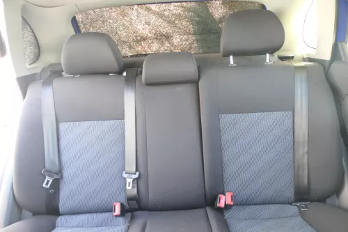 Seat Ibiza 6L Rückbank Rücksitzbank Sitz mit Kopfstütze Sitzbank 3-Punkt Sitze 