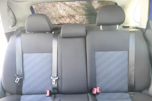Seat Ibiza 6L Rückbank Rücksitzbank Sitz mit Kopfstütze Sitzbank 3-Punkt Sitze  (167204)