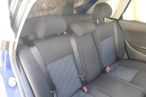 Seat Ibiza 6L Rückbank Rücksitzbank Sitz mit Kopfstütze Sitzbank 3-Punkt Sitze  (167204)