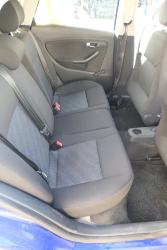 Seat Ibiza 6L Rückbank Rücksitzbank Sitz mit Kopfstütze Sitzbank 3-Punkt Sitze  (167204)
