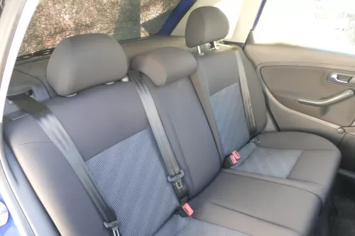 Seat Ibiza 6L Rückbank Rücksitzbank Sitz mit Kopfstütze Sitzbank 3-Punkt Sitze  (167204)