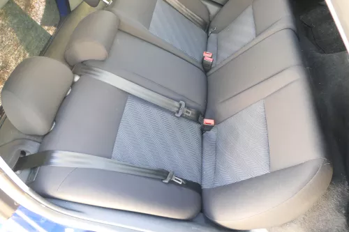 Seat Ibiza 6L Rückbank Rücksitzbank Sitz mit Kopfstütze Sitzbank 3-Punkt Sitze  (167204)