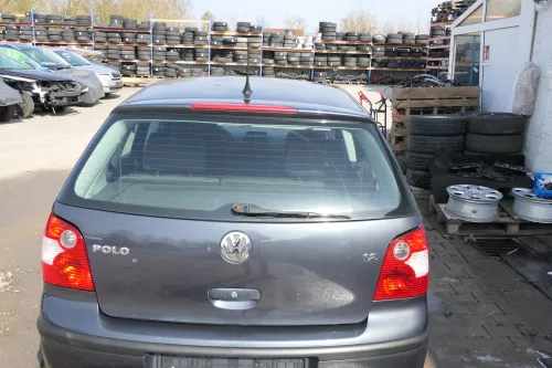 VW Polo 9N3 9N Heckklappe Kofferraumklappe Klappe grau LC7V - Scheibe ohne (167245)