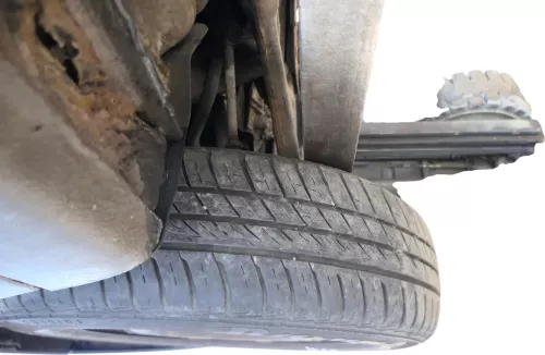 4x VW Polo 9N Felgen Reifen 165/70 R14 81T Sommerreifen 5jx14H2 ET35 ca. 4-5mm (167256)