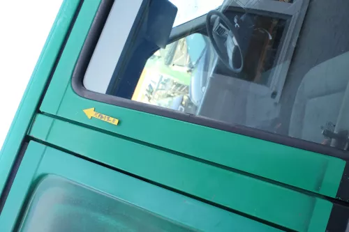 VW T4 Tür vorne rechts grün LA6N Beifahrertür 701831056H bis ca. 1996 ohne Anbau (167263)