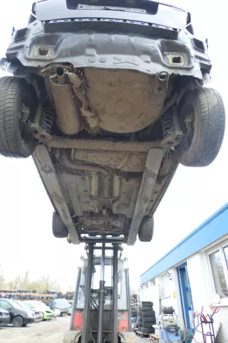 VW Polo 9N 6R Fabia 5J Auspuff Endschalldämpfer hinten TDI + Rohr 