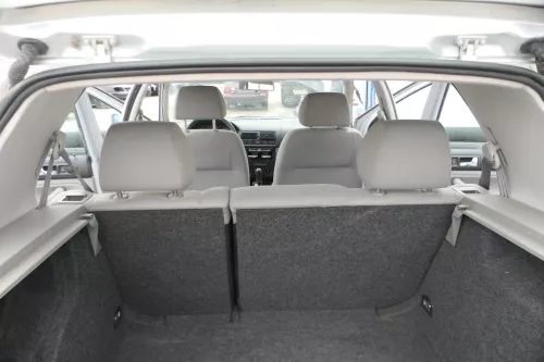 Golf 4 Limousine Sitz Rückbank Rücksitzbank Sitzfläche Sitze blau grau (167454)