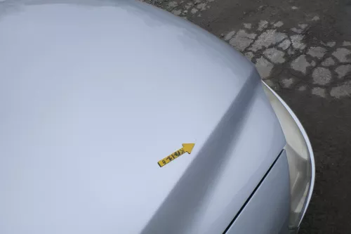 VW Fox 5Z Motorhaube Klappe vorn vorne silber LA7W Haube (167476)