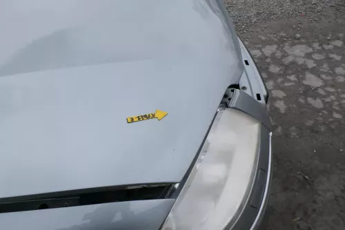 VW Passat 3BG Motorhaube Klappe vorne vorn Haube grau stonegrau LA7S (167586)