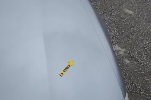 VW Passat 3BG Motorhaube Klappe vorne vorn Haube grau stonegrau LA7S (167586)