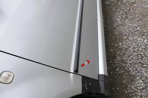 Fabia 6Y Kombi + Limousine Tür vorne links Fahrertür grau LF7T silber ohneAnba (167708)