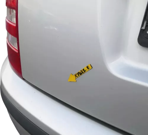 Skoda Fabia 6Y3 Stufenheck Heckklappe Kofferraumklappe hinten silber grau LF7T (167768)