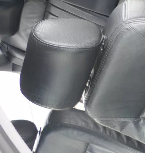 Audi A4 B5 A6 4B Kopfstütze vorne vorn oder hinten Leder onyx (167805)