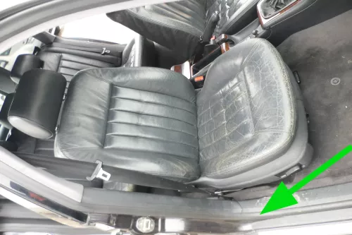 Audi A6 4B Türdichtung Dichtung Tür vorne rechts Beifahrertür innen 4B0831721E