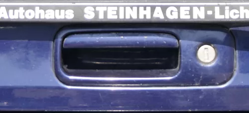 Polo 6N Golf 4 6N2 Lupo Griff Heckkklappe Heckklappengriff blau LB5N Öffner (167854)