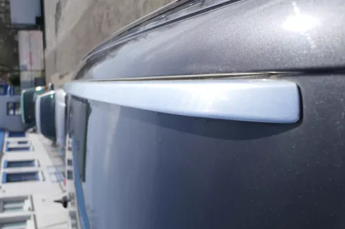 Audi Q7 4L Dachreling Reling Dach beide rechts und links Reeling chrom silber (168136)