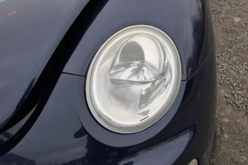 VW New Beetle 9C Stoßstange vorne Stoßfänger vorn blau lila LG5T (168408)