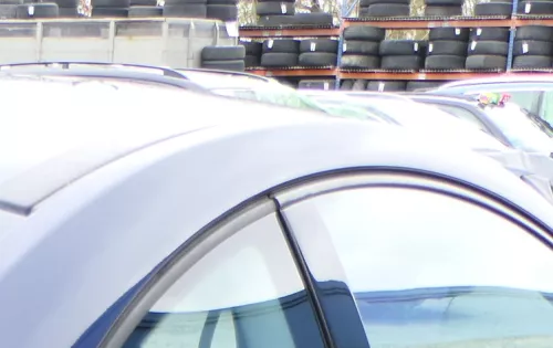 VW New Beetle Dachdichtung Dichtung auf Dach oben rechts Dachleiste blau LG5T (168455)