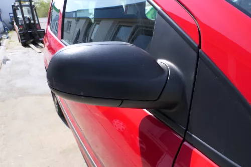 VW Fox 5Z Spiegel Außenspiegel + Glas rechts schwarz elektrischer elektrisch (168521)