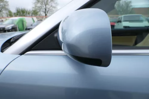 A4 8H Cabrio elektrischer Spiegel Außenspiegel links blau LY5S  (168592)