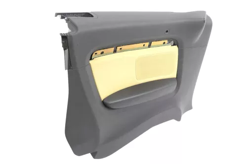 A4 8H Cabrio 8E B6 B7 1x Seitenverkleidung Verkleidung hinten links Leder gelb (168614)