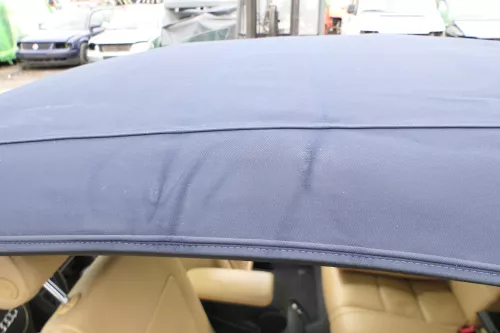 A4 8H Cabrio Dach Scheibe Verdeck Gestell dunkelblau + Himmel (168679)