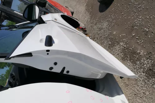 Ibiza 6J Tür vorne rechts Beifahrertür weiß LB9A 4/5-Türer - ohne Anbauteile (168953)