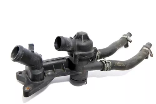 VW Polo 6R Ibiza 6J Thermostat Gehäuse Schlauch 1,2 03C121111B BZG (168966)