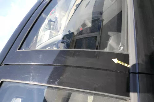Skoda Fabia 6Y Kombi Limousine Tür vorne rechts Beifahrertür schwarz LF9R (169093)