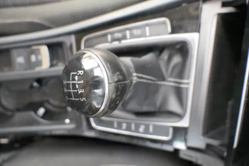 VW Golf 7 Schaltknauf Schaltsack Schaltung Schaltknüppel original 6-Gang Leder (169180)