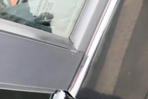 VW Lupo Seat Arosa Tür vorne rechts Beifahrertür schwarz L041 (für elektr.Fenst (169457)
