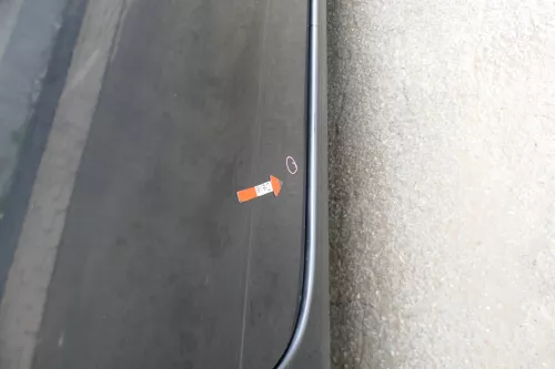 VW Lupo Seat Arosa Tür vorne rechts Beifahrertür schwarz L041 (für elektr.Fenst (169457)