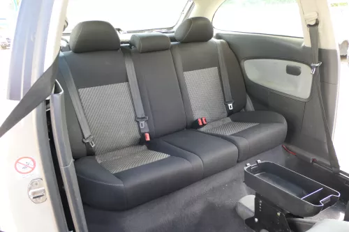 Seat Ibiza 6L Rückbank Rücksitzbank Sitz mit Kopfstütze Sitzbank 3-Punkt Sitze  (169614)