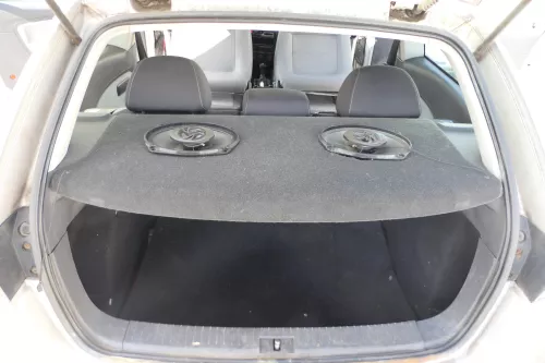 Ibiza 6L Hutablage Abdeckung Kofferraum Abdeckung schwarz hinten Boxen Lautsprec (169615)