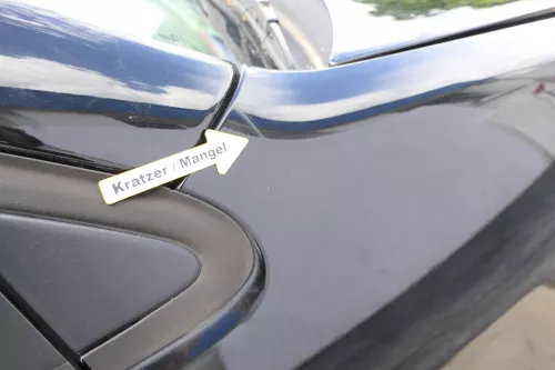 VW Polo 9N Kotflügel vorne rechts schwarz L041 bis ca.Bj.2004  (169688)
