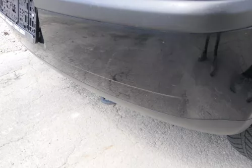 VW Polo 9N 9N3 Stoßstange Heckstoßstange hinten schwarz L041 (169690)