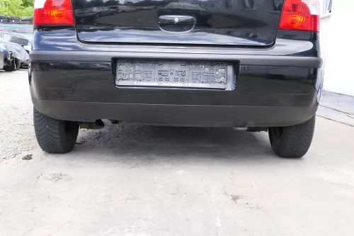 VW Polo 9N 9N3 Stoßstange Heckstoßstange hinten schwarz L041 (169690)