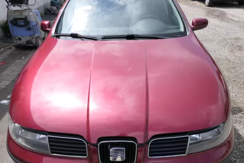 Seat Leon Toledo 1M Motorhaube Haube Klappe vorne rot LS3R (169755)