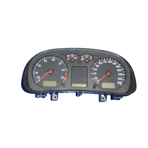 VW Golf 4 Tacho Tachometer Kombiinstrument 199.000km 1J0919880C 1,6-2,8 Automati (169855)
