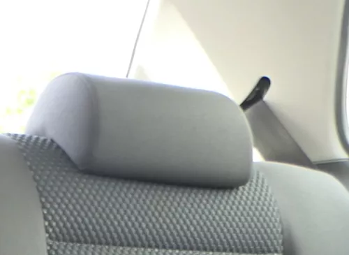 1x VW Fox 5Z Kopfstütze hinten links oder rechts anthrazit dunkel   (169917)
